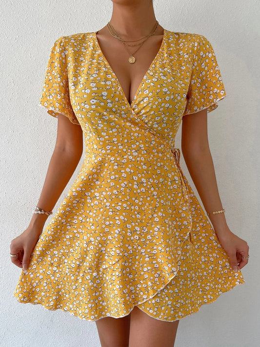 Elegant Summer Mini Dress