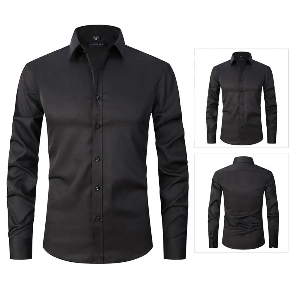 Men's Slim Fit Cardigan Shirt