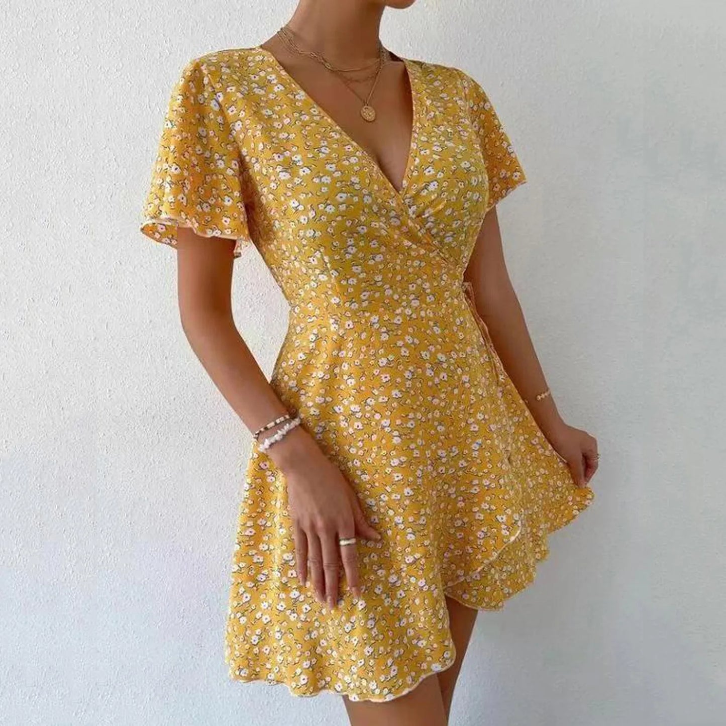 Elegant Summer Mini Dress