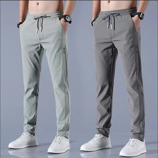 Men’s Ice Silk Casual Pants