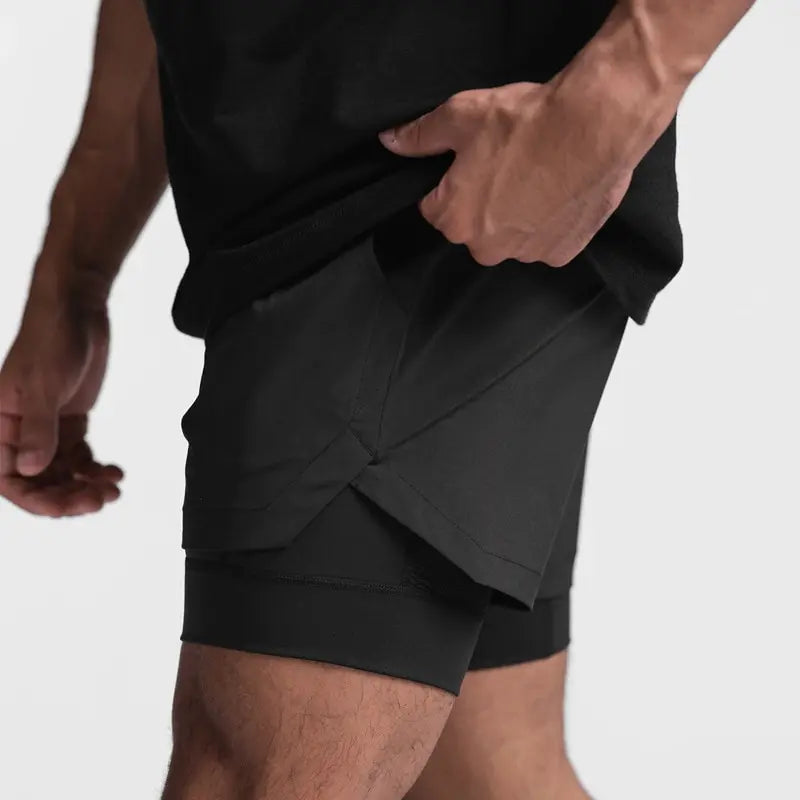 Men’s 2-in-1 Running Shorts