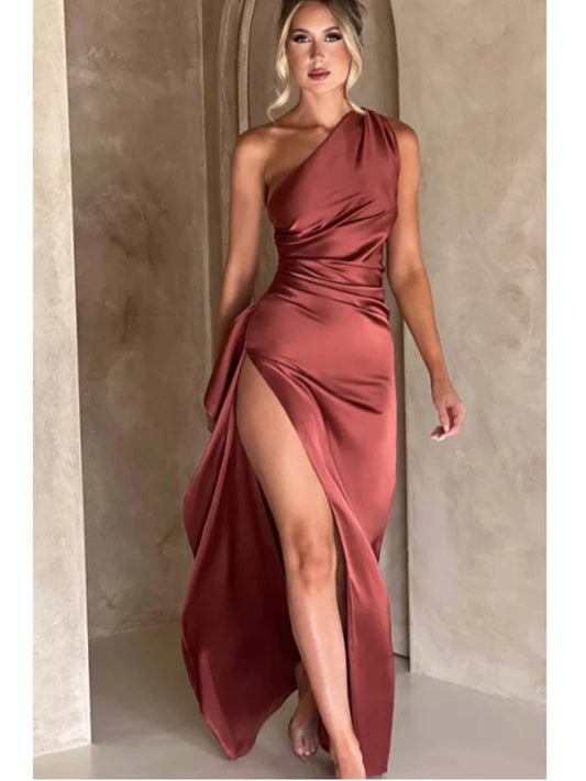 Elegant Satin Dress